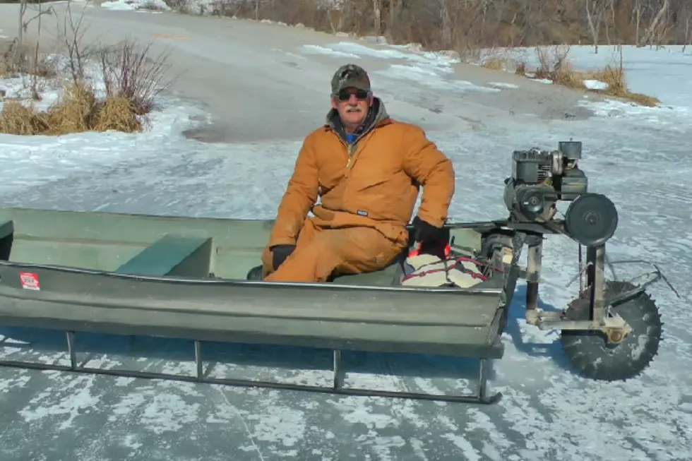 The Saw Blade Ice Sled is Proof Rednecks Aren’t Exclusively Southern [VIDEO]