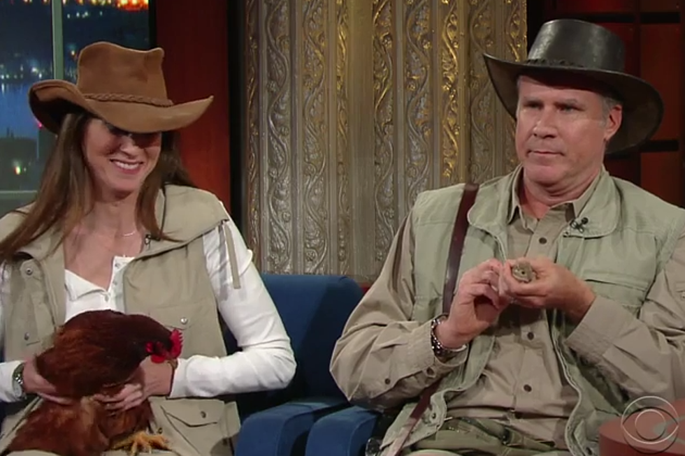 Will Ferrell Goes Full ‘Steve Irwin’ on Colbert