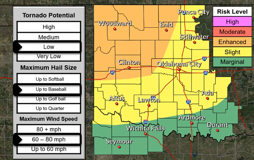 Severe Weather Risks For Tuesday Throughout The Region