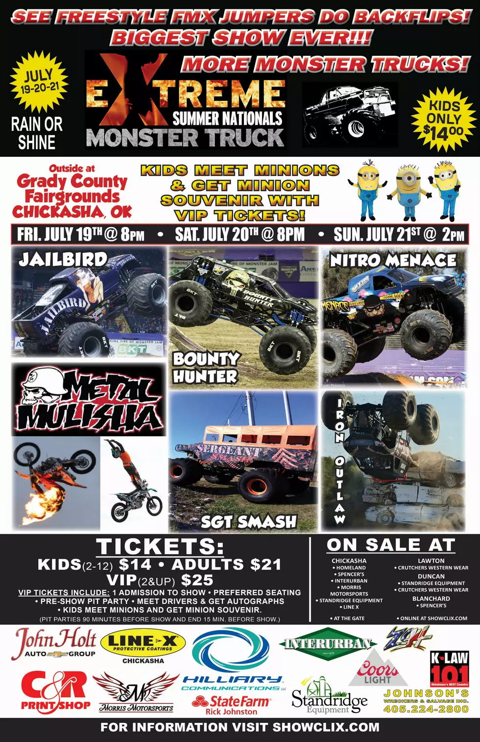 Extreme Monster Truck Summer Nationals!