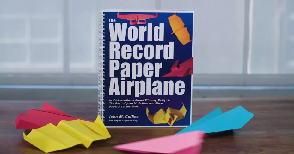 Stuck Inside? Learn How To Make World Record Paper Airplanes