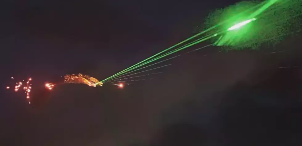 This Is The Airshow To End All Airshows! Lasers and Fireworks!