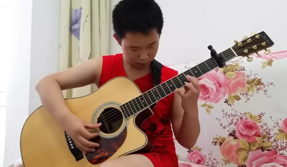 12 Year Old Rocks The Most Unique AC/DC Cover Ever!