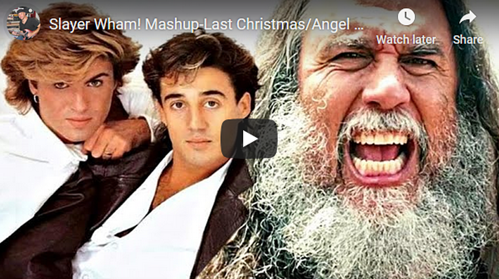 Have You Seen The Wham!/Slayer Christmas Angel Mashup?