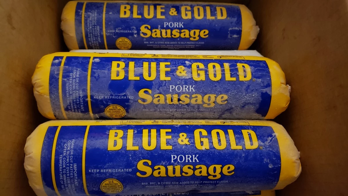 Blue & Gold Sausage Is The Best of Oklahoma