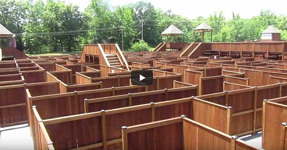 Bored? Get Lost In Hochatown’s Enormous Maze