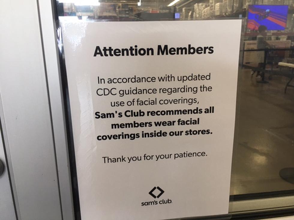 Walmart and Sam’s Club Recommending Masks to Customers