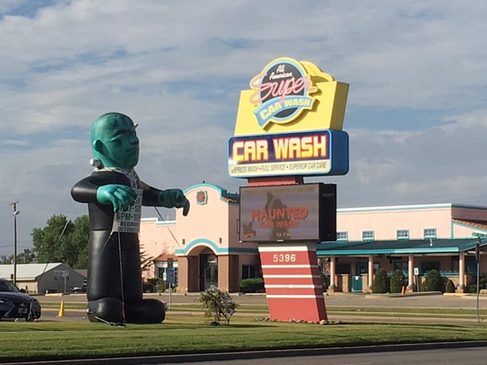 Haunted Car Wash in Lawton Gets Cars Clean as You Scream!