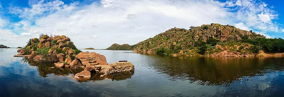 Explore Oklahoma’s Forgotten Underwater Ghost Town