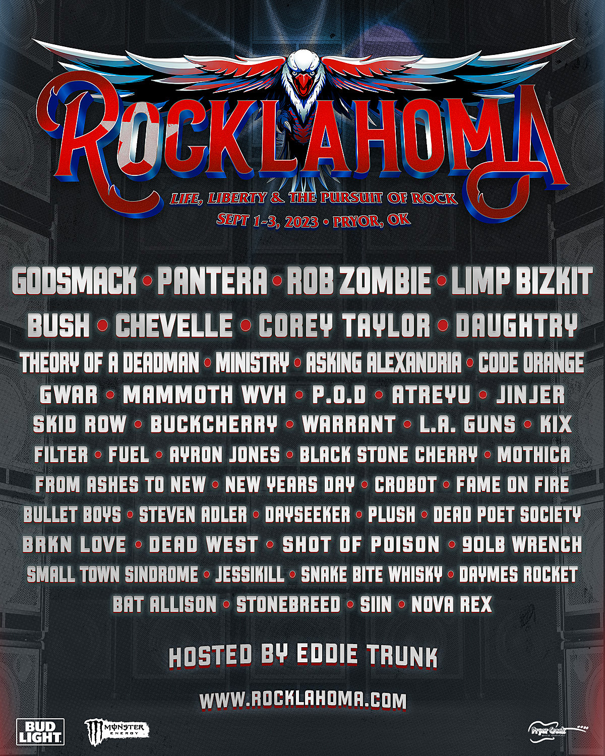 Win Free Tickets to Rocklahoma 2023 Oklahoma's Biggest Rock Fest