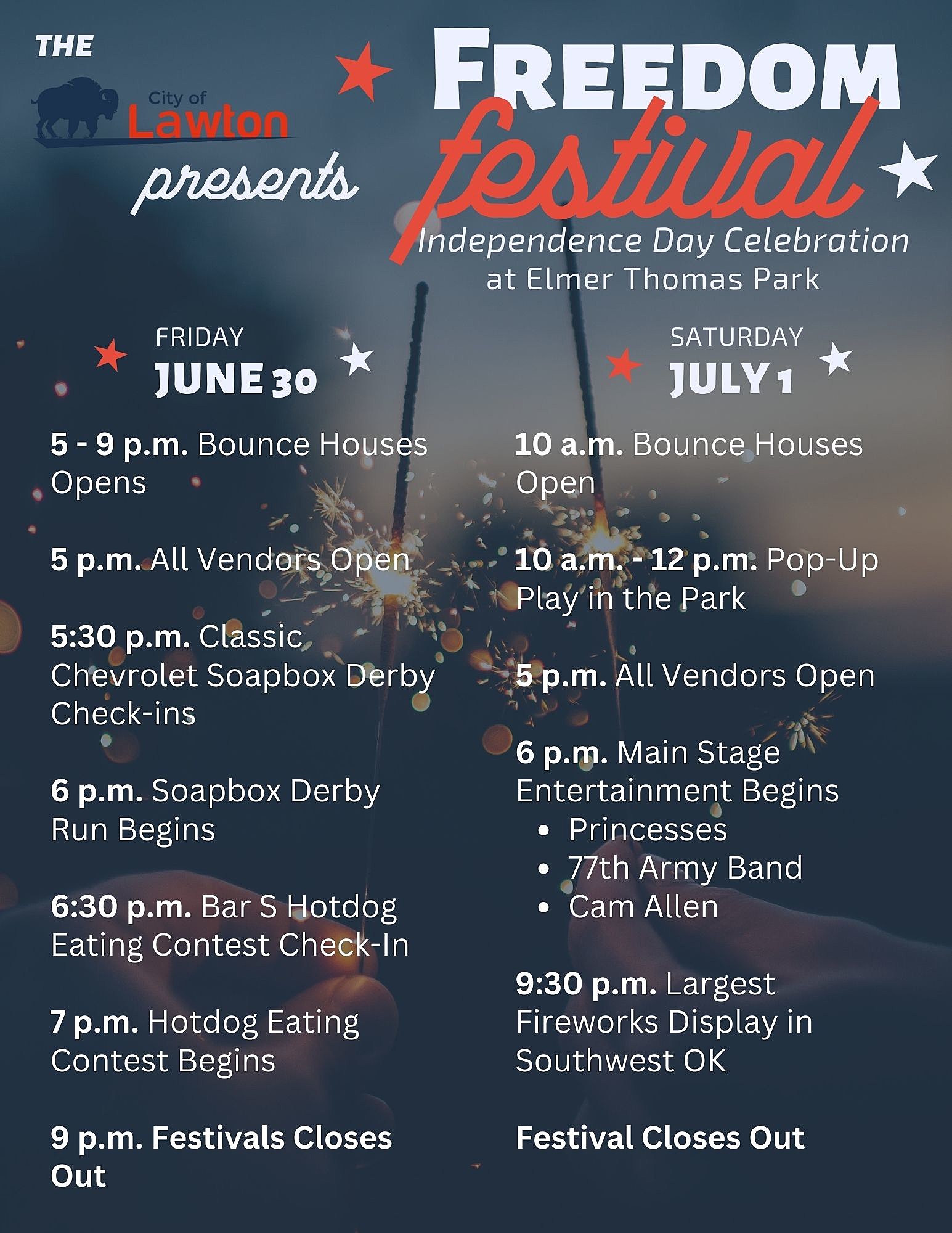 Get Ready for the 2023 Lawton, Fort Sill Freedom Festival