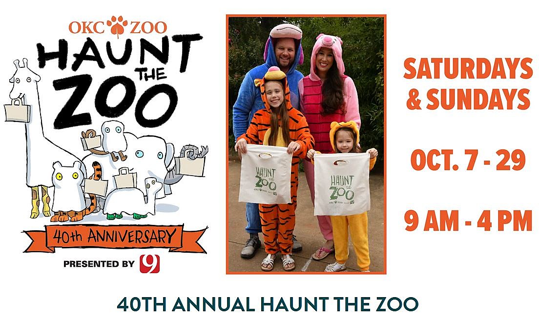 The 40th Annual 'Haunt The Zoo' is Coming to Oklahoma City, OK.