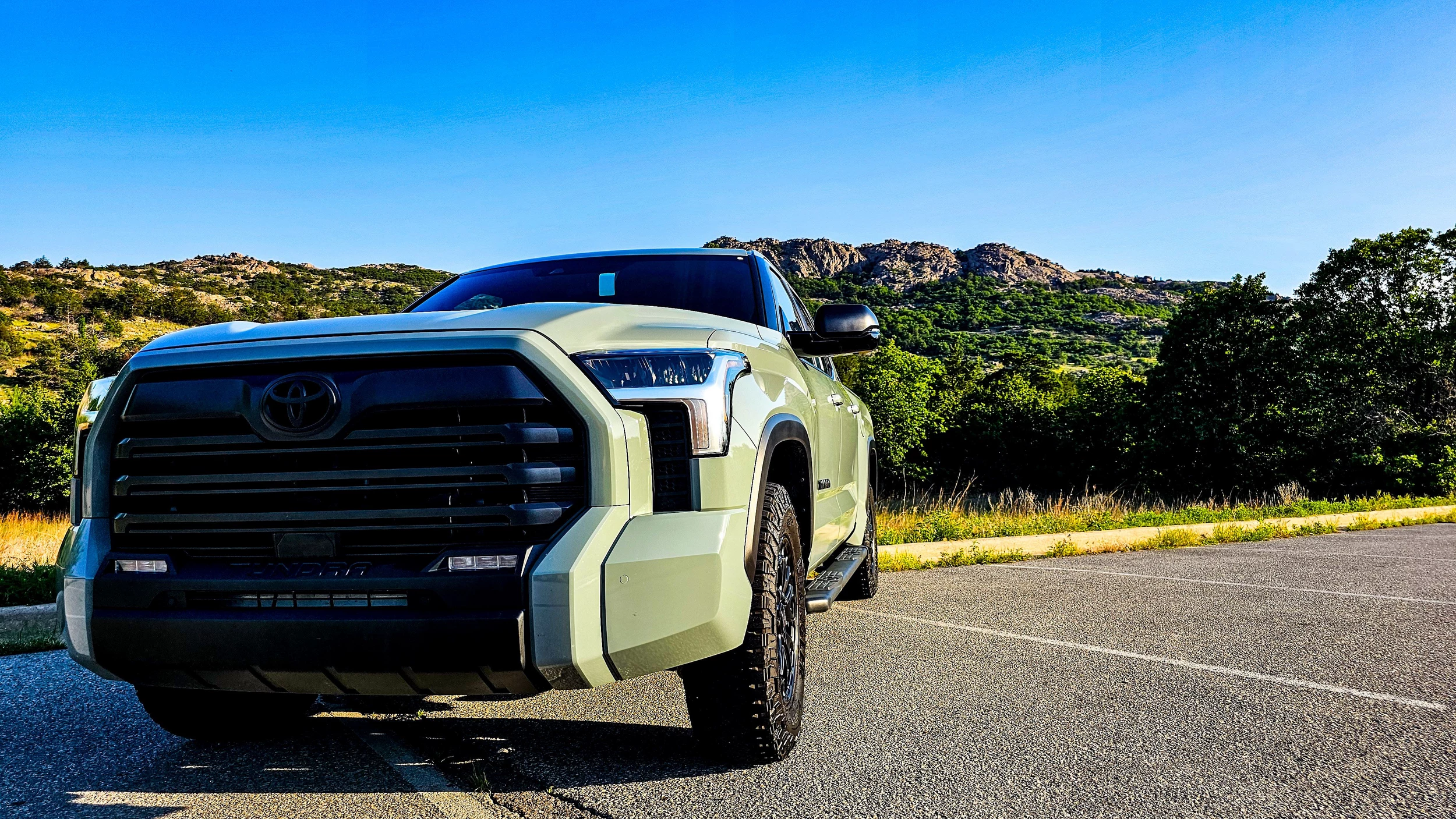 Driving The New Toyota Tundra In Oklahoma
