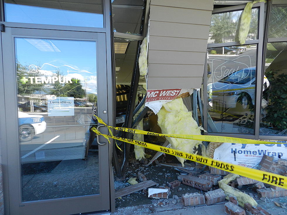 Breaking News: Vehicle Crashes Through DreamSleep Mattress Store [PHOTOS]