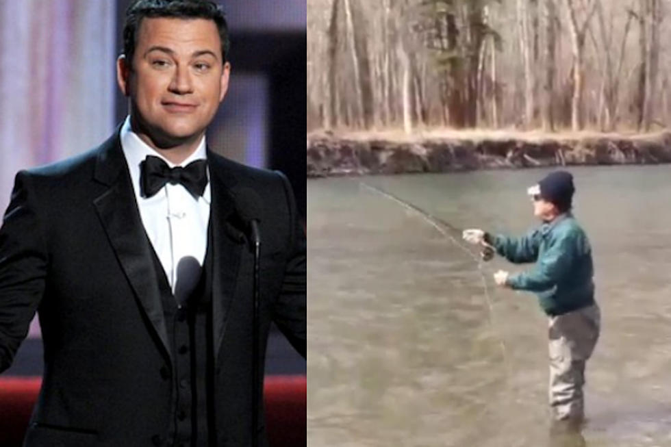 Jimmy Kimmel Fishing with Huey Lewis in Montana [VIDEO]