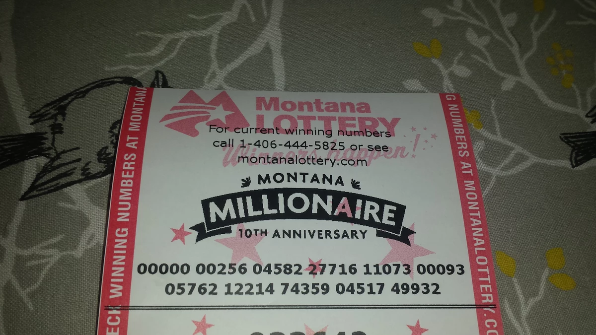 Montana Millionaire Drawing Is Tomorrow!