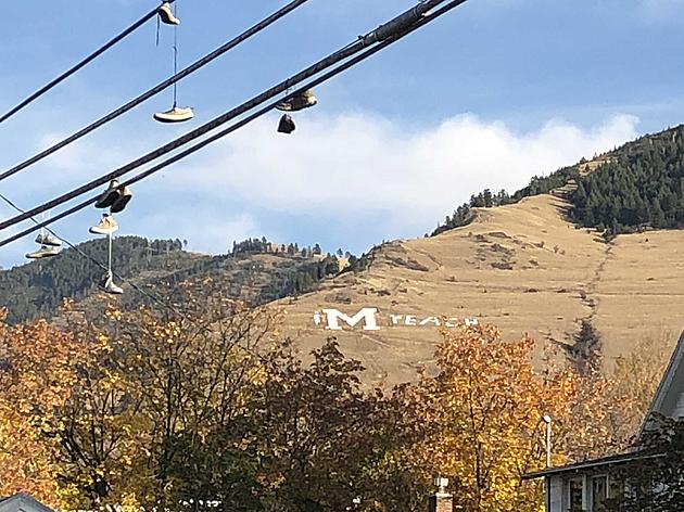 Someone Changed the Big L in Missoula For Trump&#8217;s Visit