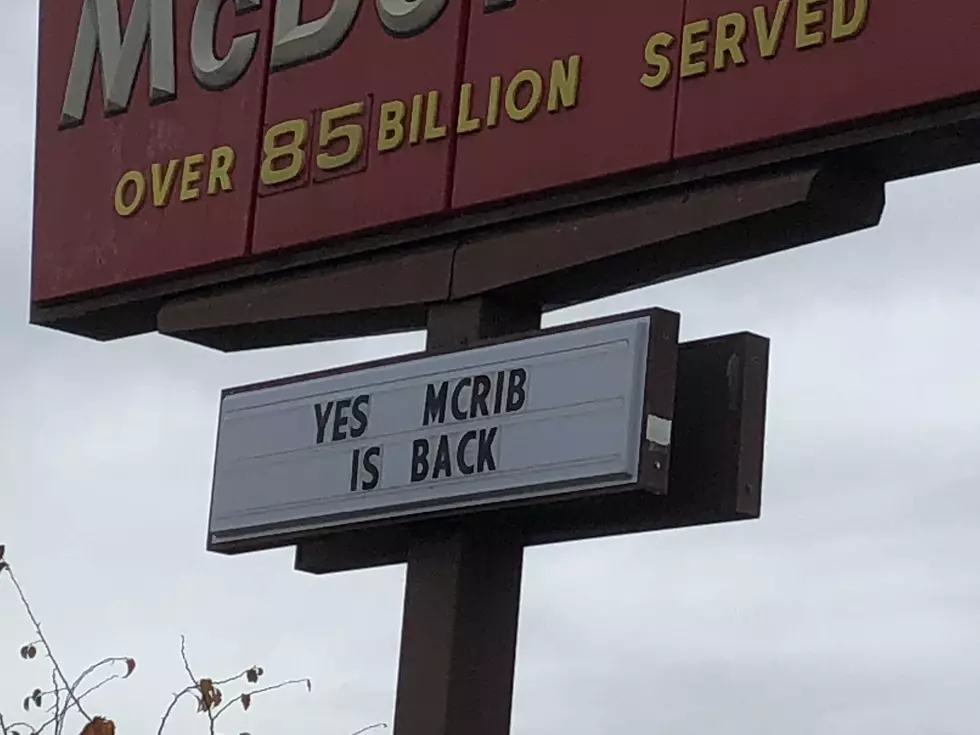 Very Important News: The McRib is Back in Missoula