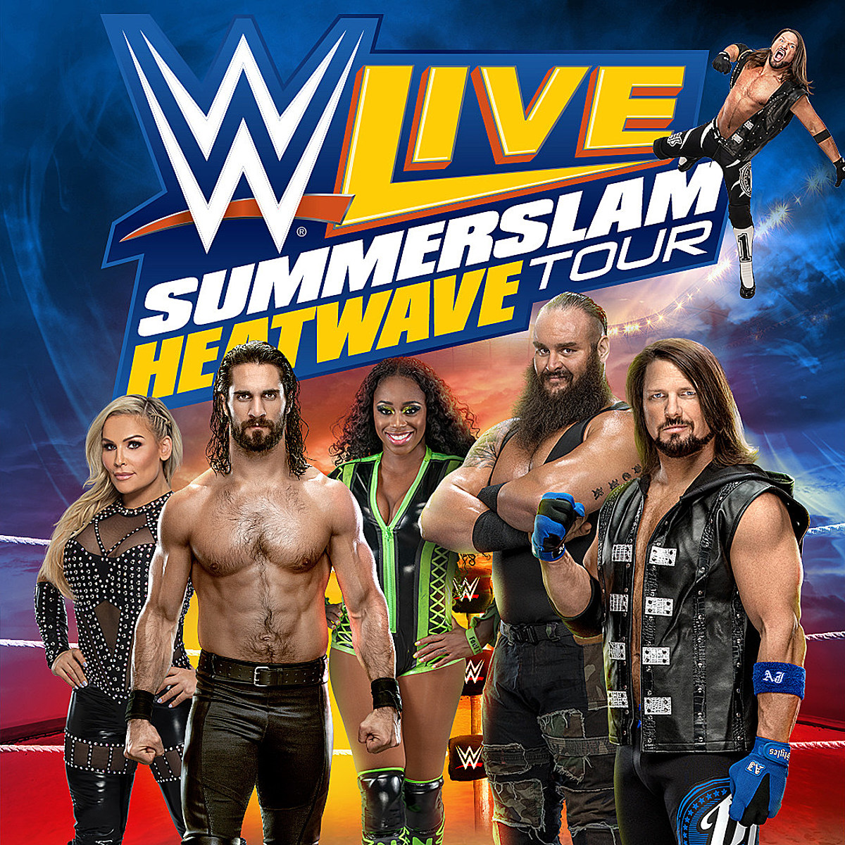 Win an 8Pack of Tickets for the WWE Summerslam Heatwave Tour!