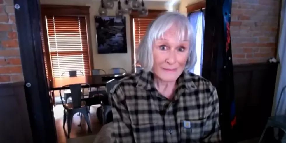 Glenn Close Broadcasts From Montana During Golden Globes