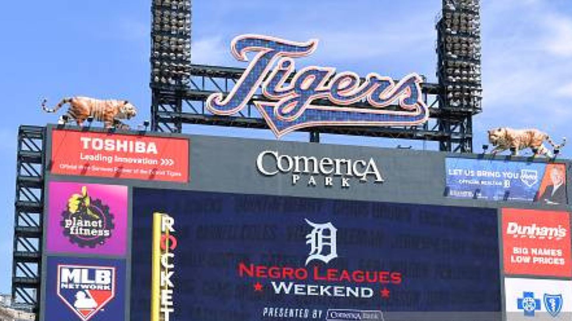 You have the chance to golf at Comerica Park
