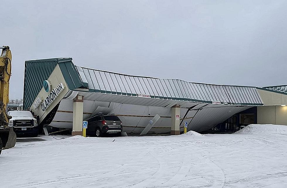 See How Mammoth Snowfall Collapsed a Wisconsin Hotel Roof