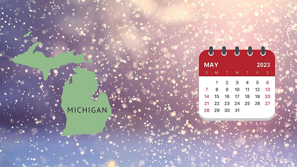 There's Snow in Michigan in May and That's Not Really Unusual