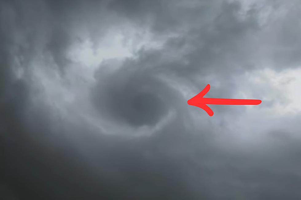 Look Straight Up a Spinning Funnel Cloud over Illinois