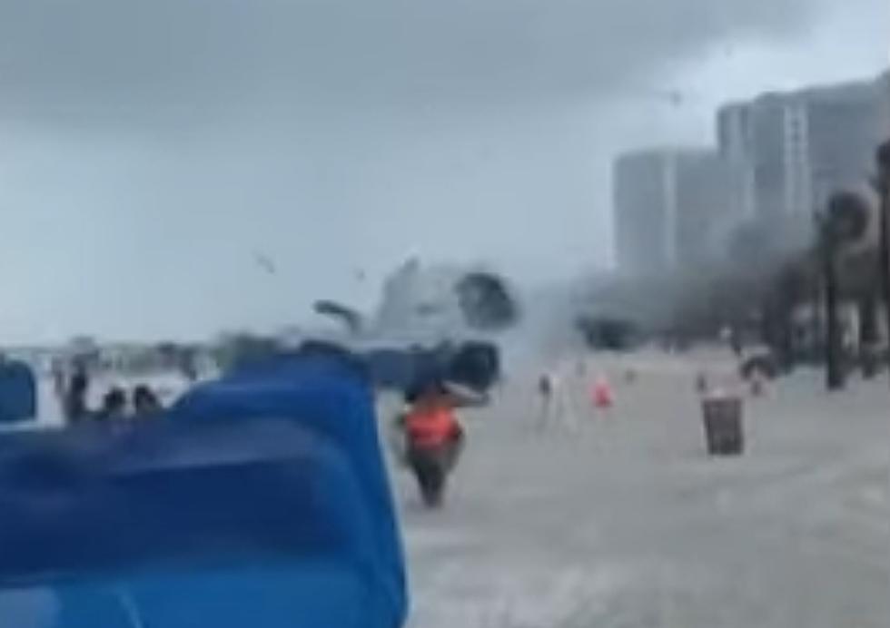 Video Shows Florida Waterspout Plowing Thru Beachgoers, 2 Injured
