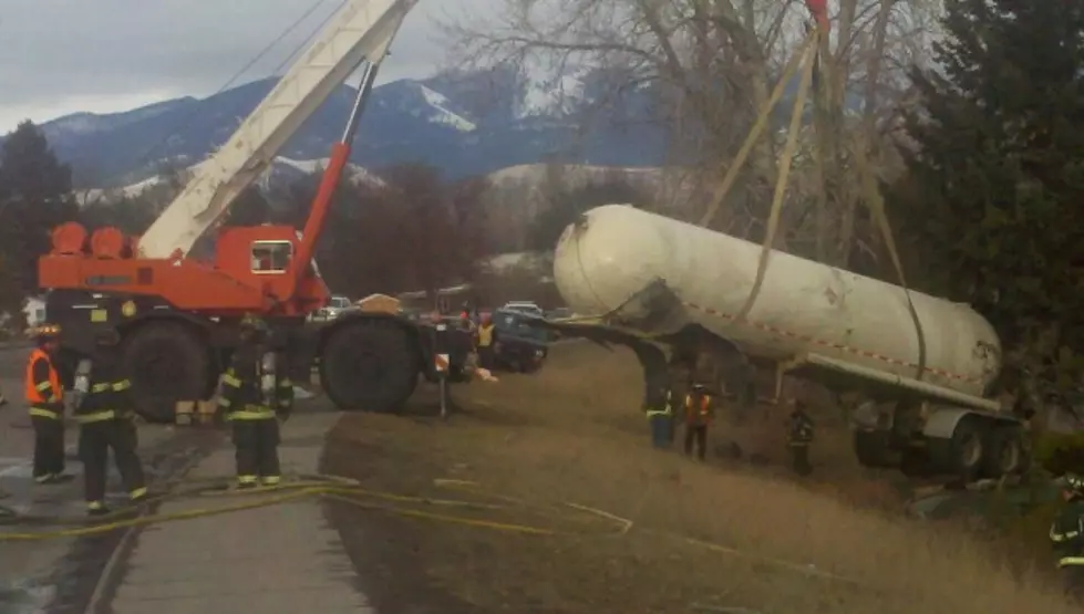 Propane Tanker Crushed Car Against Tree [AUDIO]