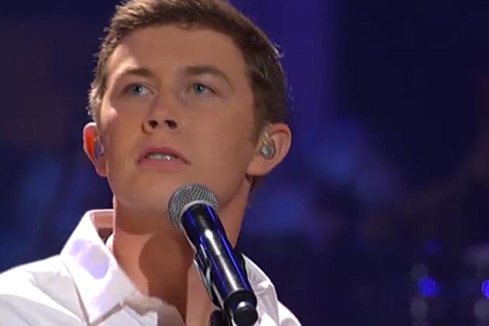 Scotty McCreery Falls Off the Stage, Gets Pranked by Brad Paisley