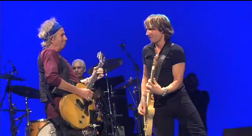 Rolling Stones Welcome Keith Urban