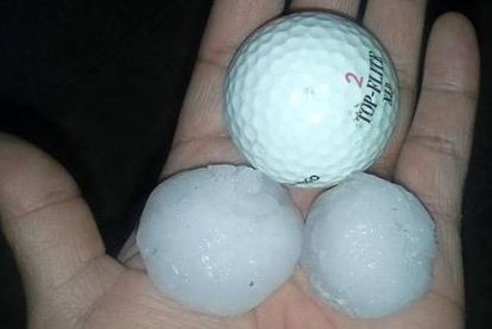Golf Ball Size Hail Hits Billings
