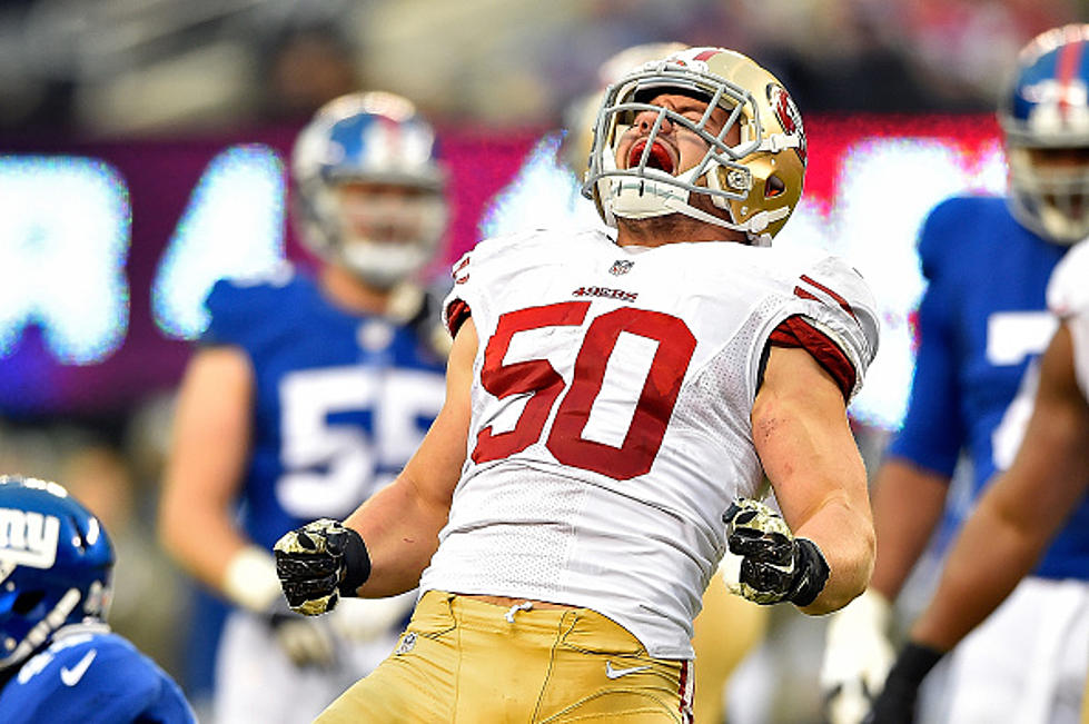 Rookie Chris Borland of the Niners Retires