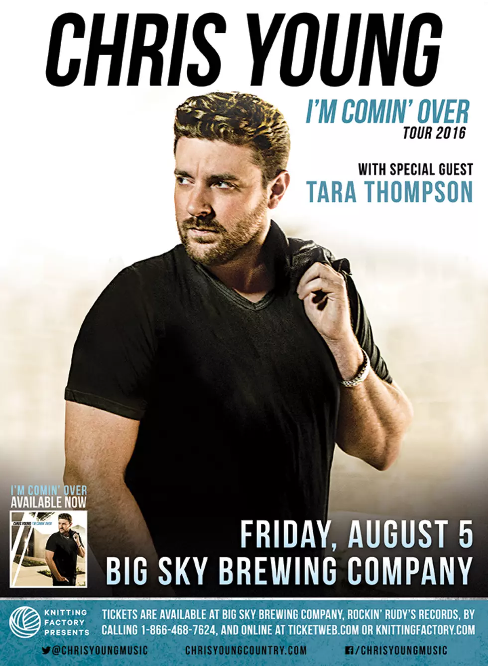 Top 3 Songs I Cannot Wait for Chris Young to Perform Tomorrow in Missoula!