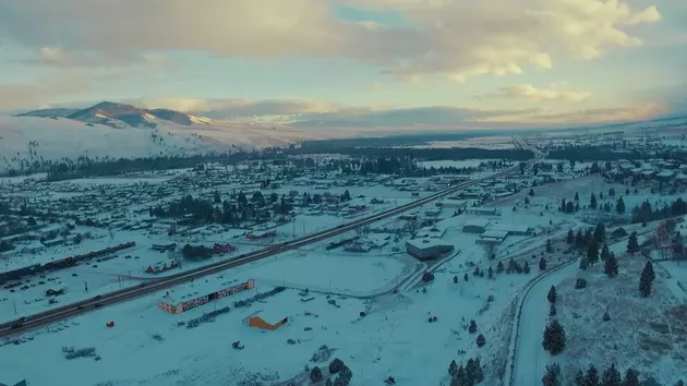 Take Flight Over the Winter Wonderland of Lolo, MT