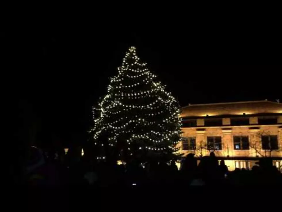 Video of the Lighting of the Tree Downtown Missoula