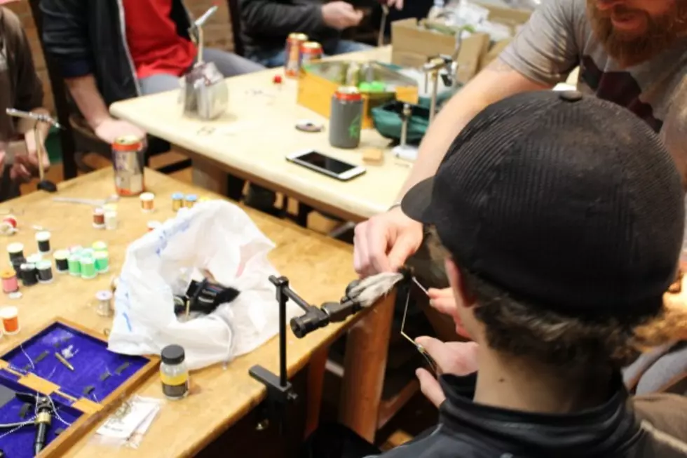 Last Fly Tying Night of the Season, ‘Iron Fly’ Competition at Grizzly Hackle
