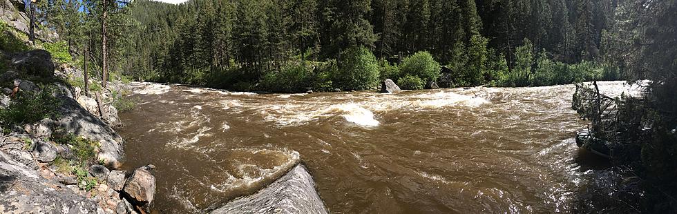 Rock Creek Running Fast, Video and Photos