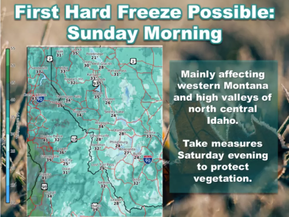 Western Montana’s Cold Front Will Continue Through Next Week