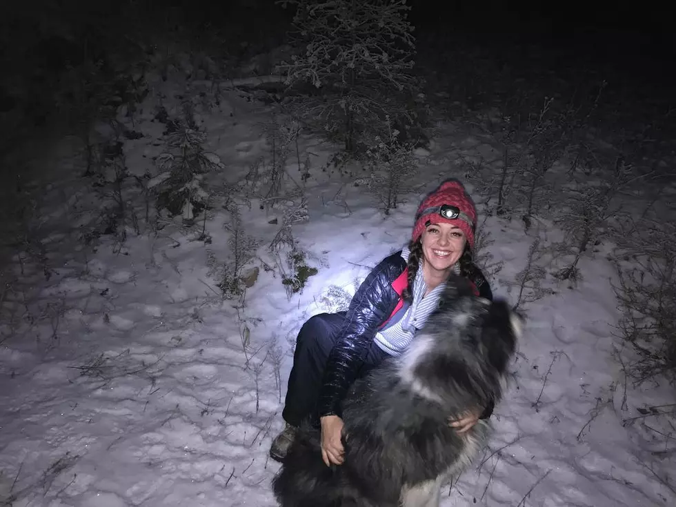 Another Nighttime Winter Hike in Western Montana