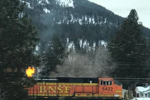 Train Fire on I-90 Causes Worry, Crews Respond