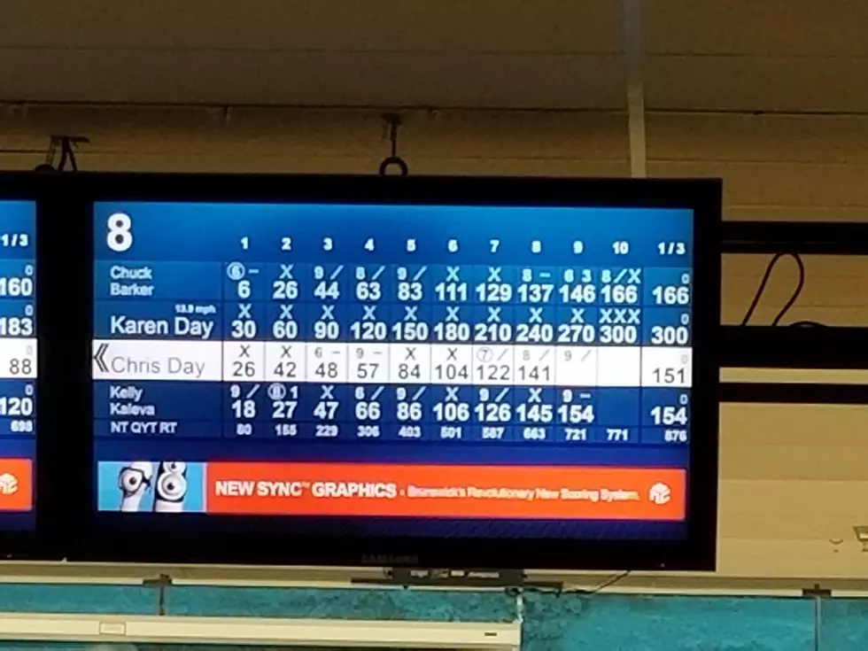 Friday Night Bowling League Ended With a 300!