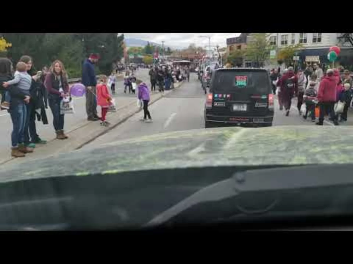 Time Lapse Video of UM Parade in Missoula