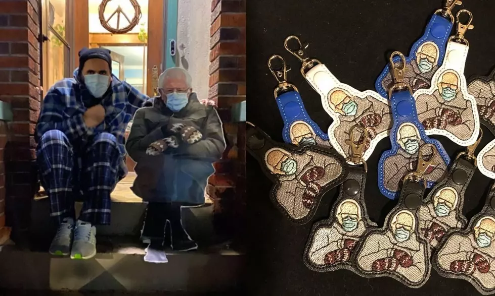 Missoula Has Your Bernie Cutout Pictures and Mitten Keychains