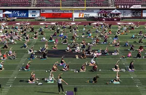 Grizzly Football Stadium Rolls Out the (Yoga) Welcome Mat For You