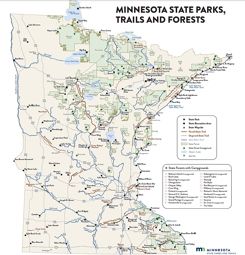 MUST VISIT Minnesota 39 s 10 Highest Rated - Attachment Minnesota State Parks Map 