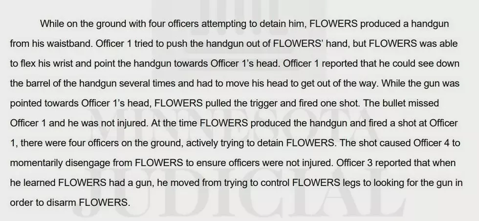 Adrian Flowers criminal complaint - Dakota County court