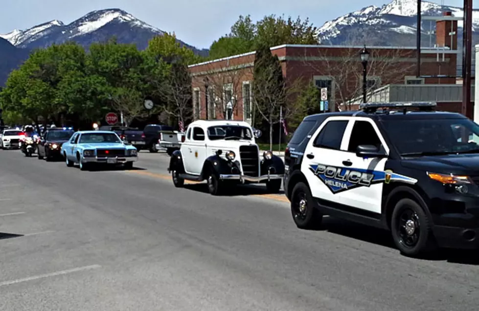 Plenty of Police Cars in Peace Officers Memorial Parade