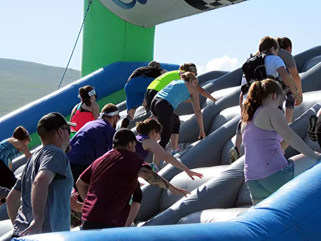 Sunday in Missoula was Inflatable, Fun and Just a Little Insane!